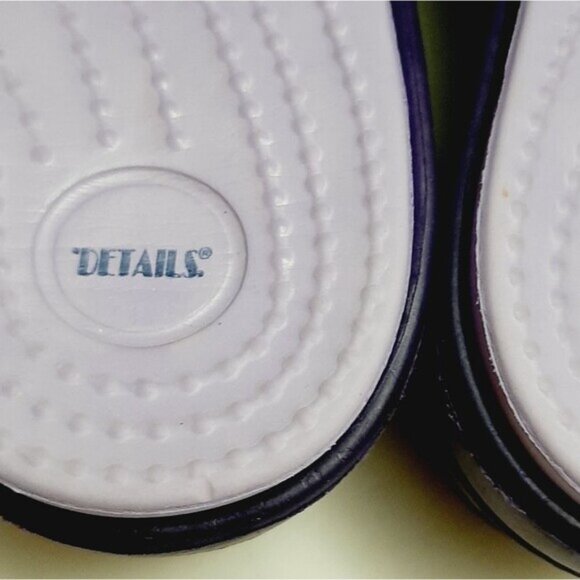 DETAILS Wedge Light Sandals Purple Thong Flip Flops Slip On Sz 9 | Eur 40 - Picture 16 of 16